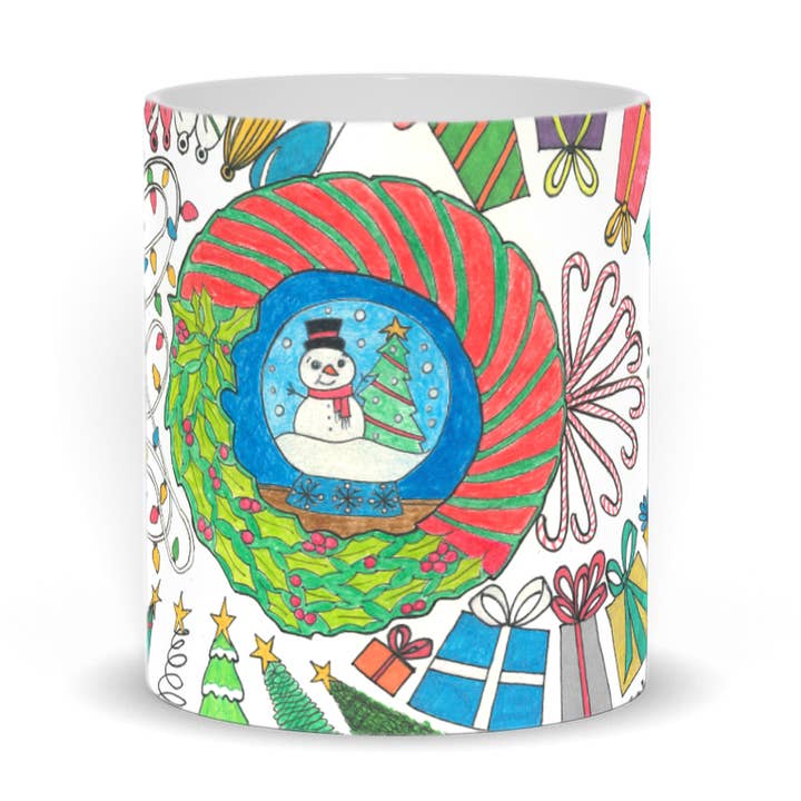 Kerstvreugde Mokken voor wholesale door Mary O's Imagination