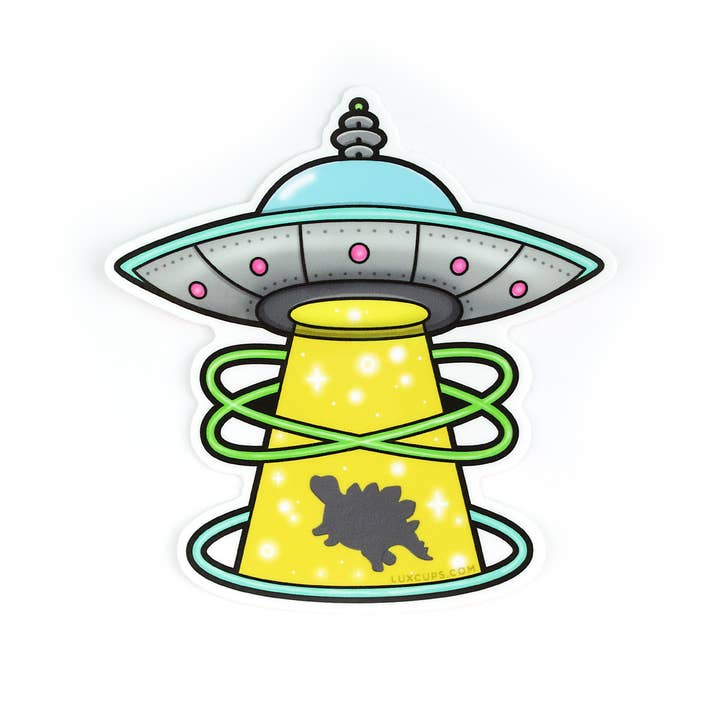 Stego UFO Sticker (ON SALE!) for wholesale by LuxCups Creative