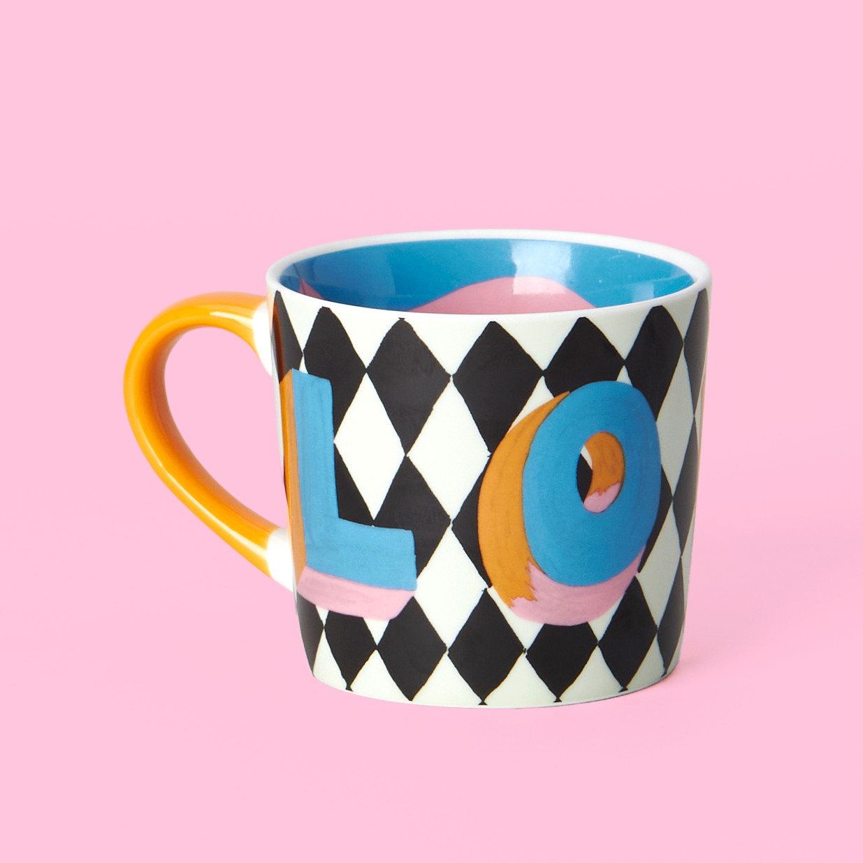 Eleanor Bowmer - Vente Tasse à café - Mug Harlequin Amour2