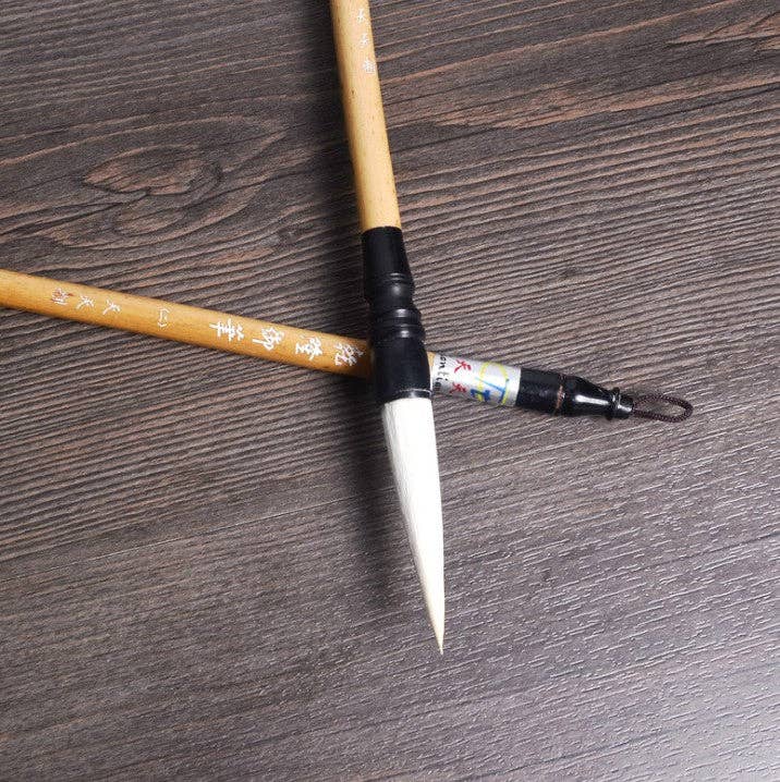 everythingbamboo - Wholesale Pen - Traditional Chinese Bamboo art caligraphy writing pen brush maobi 文房四宝 羊毫竹制毛笔4