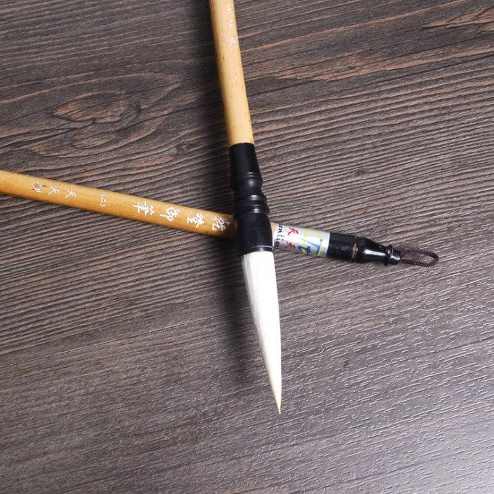 everythingbamboo - Wholesale Pen - Traditional Chinese Bamboo art caligraphy writing pen brush maobi 文房四宝 羊毫竹制毛笔4