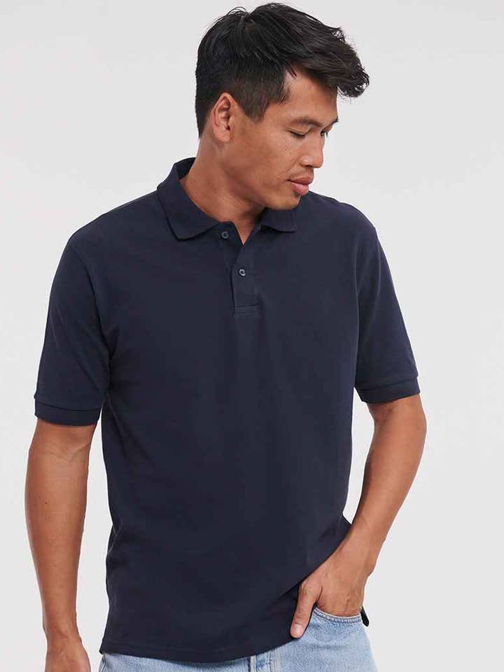 Pierre Francis - Vendita all'ingrosso Polo - Uomo - Russell - Polo classica in piqué di cotone