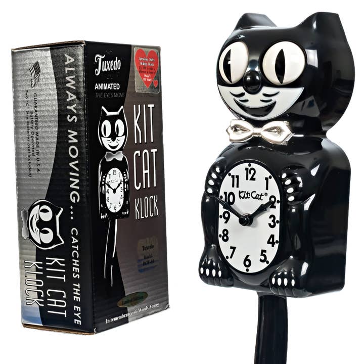 Kit-Cat Klock – wholesale Timer – Commemorative Edition Tuxedo Kit-Cat Klock 1
