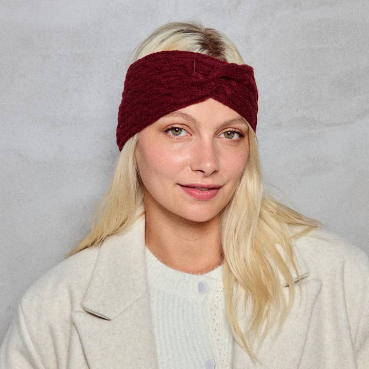 BYREN | ÉLINE L'ATELIER - Wholesale Fashion Headband - Women's - Wool headband ST201DF7