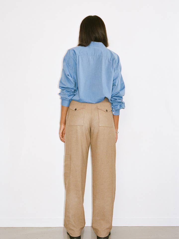 Pulpe - Wholesale Pants - Women's - Simon taupe pants5