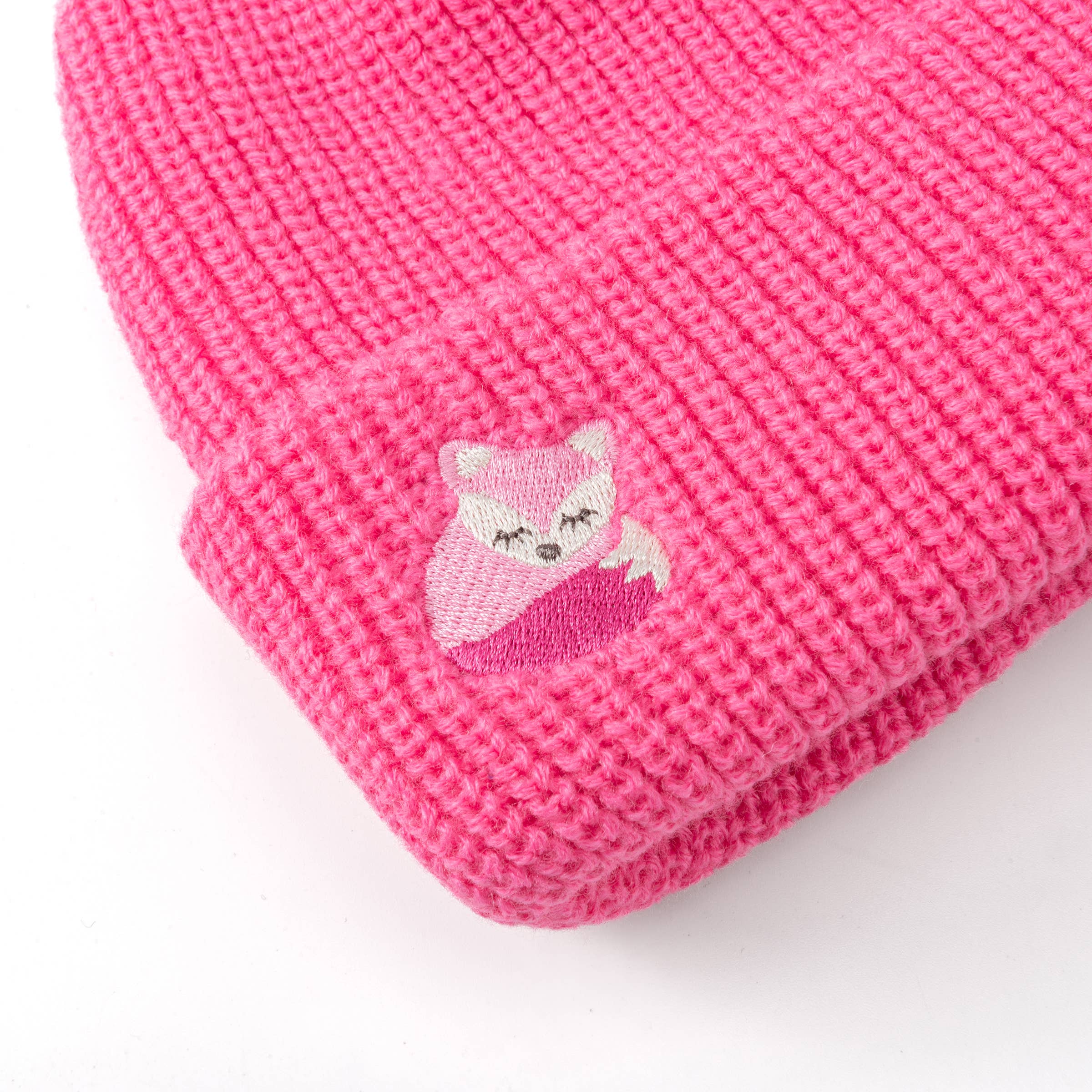 Peppercorn Kids - Wholesale Beanie - Kids - Kids’ Fox Beanie – Ultra-Soft Knit Hat with Cute Fox0