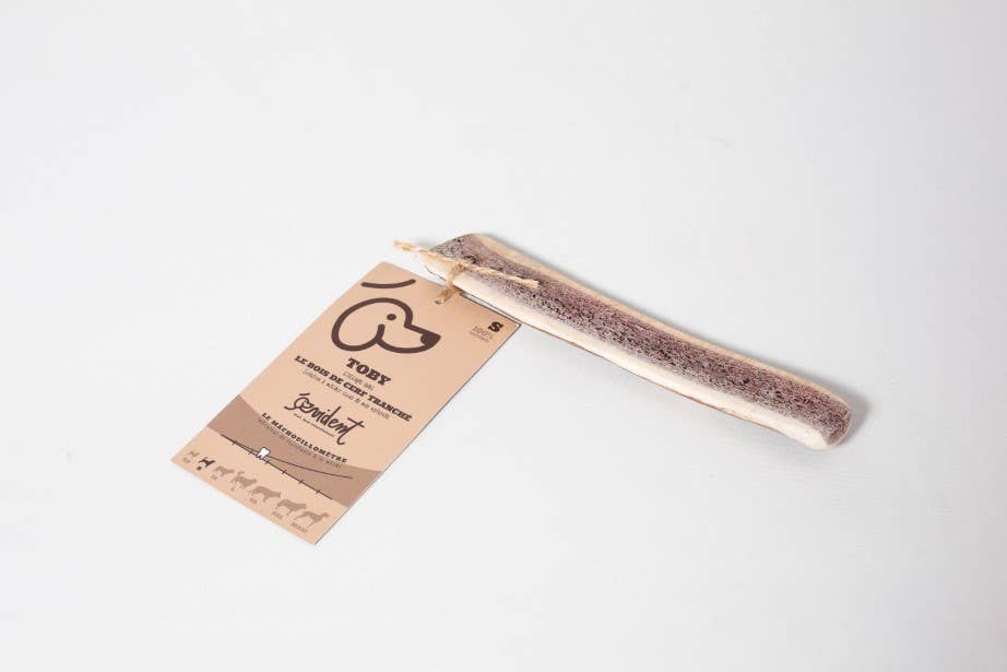 Evident - Wholesale Pet Bone/Rawhide - Dog - TOBY - Sliced deer antler to chew for dogs0