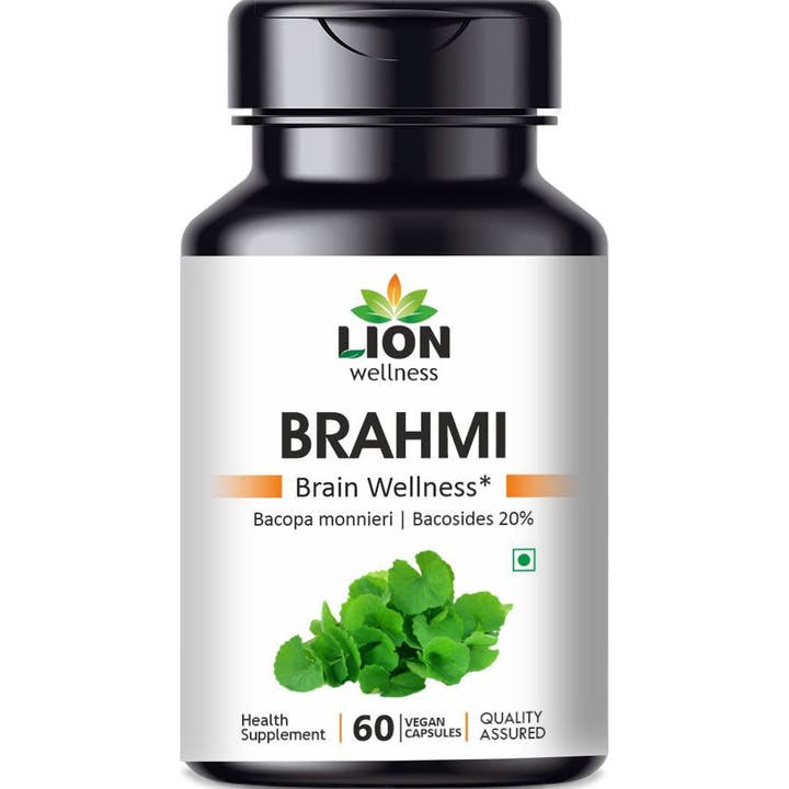 Pure Brahmi Capsules I 100% Organic & Vegan for wholesale by Lion Wellness