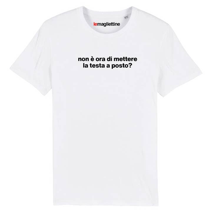 ISN'T IT TIME TO GET YOUR HEAD STRAIGHT? (T-SHIRTS) for wholesale by Le Magliettine