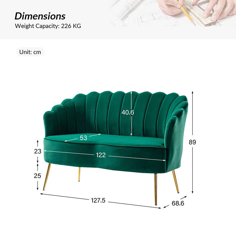 Karat Home - Wholesale Sofa - Donata Loveseat10