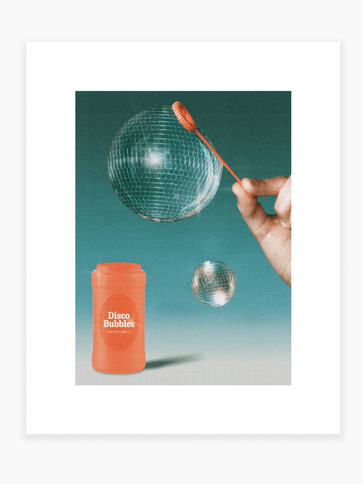 Impression artistique Disco Bubbles pour la vente par Julia Walck