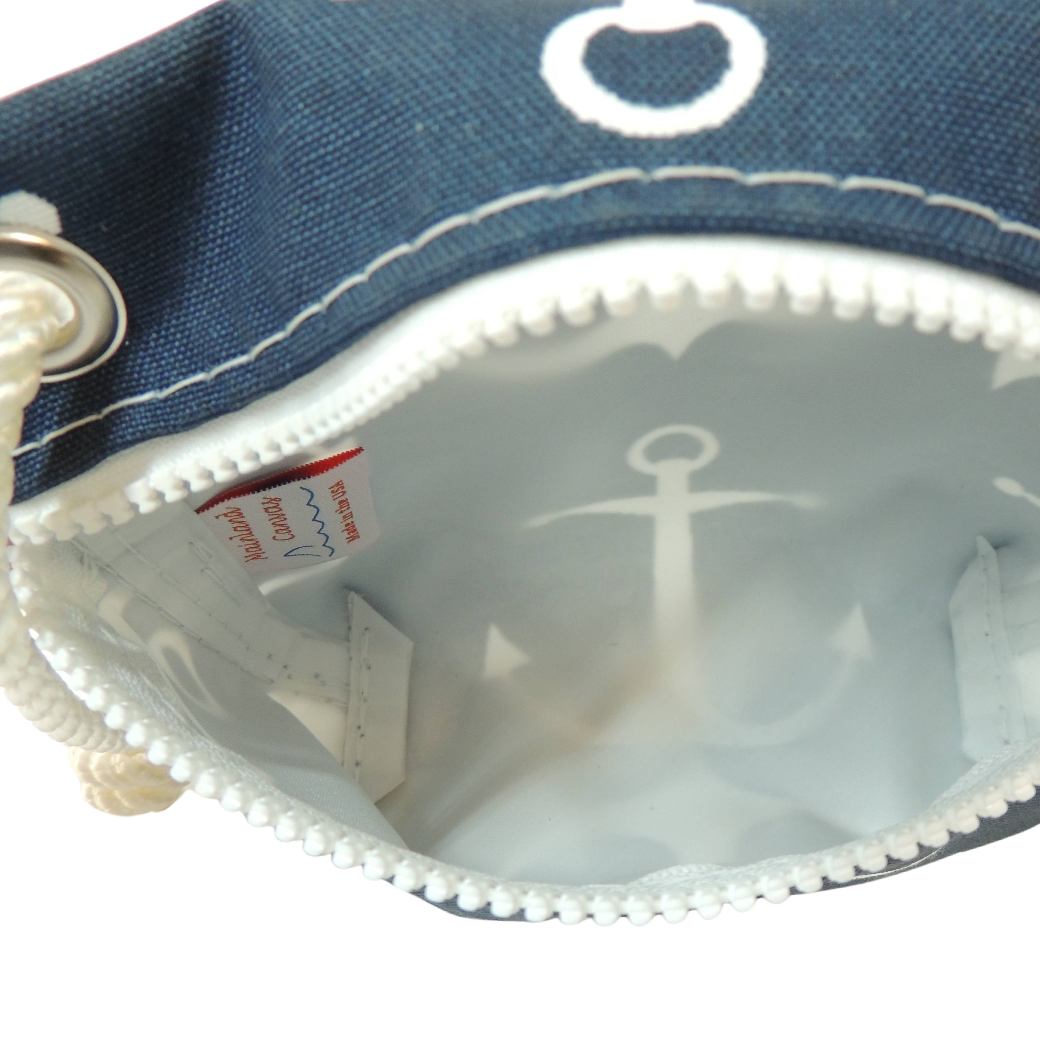 Mainland Canvas - Vendita all'ingrosso Braccialetti - Cinturino da polso, nuove Anchors on Navy5