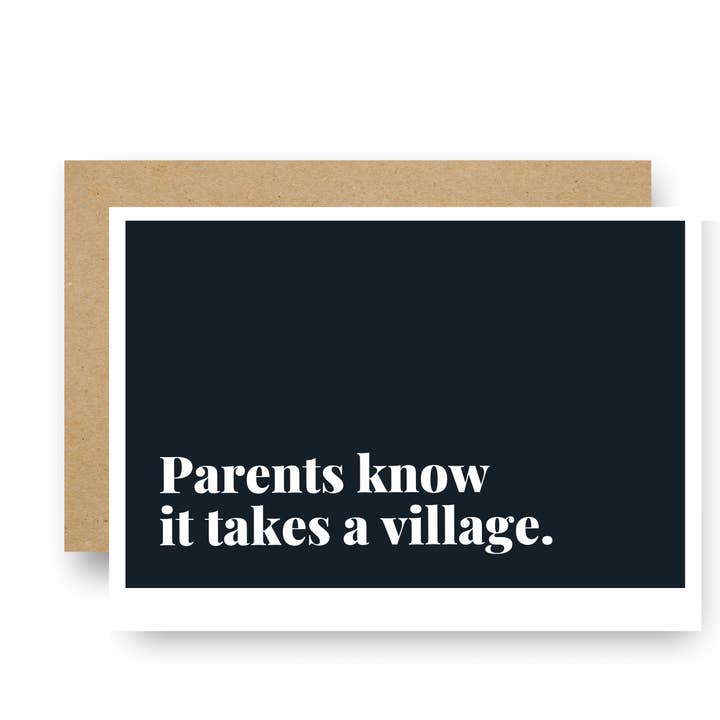 Os pais sabem que é preciso um cartão de gabinete da vila por atacado de Careerlog