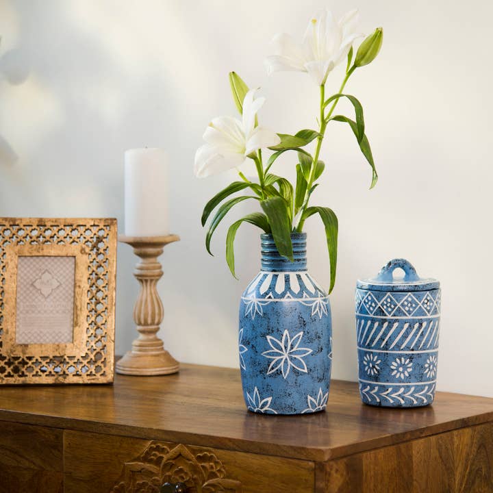 Mela Artisans - Wholesale Vase - Terracotta Vases - Shoegaze3