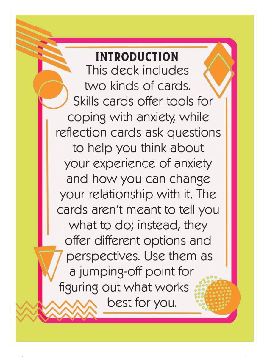 Microcosm Publishing & Distribution - Wholesale Tarot Cards - Anxiety Coping Skills Deck2