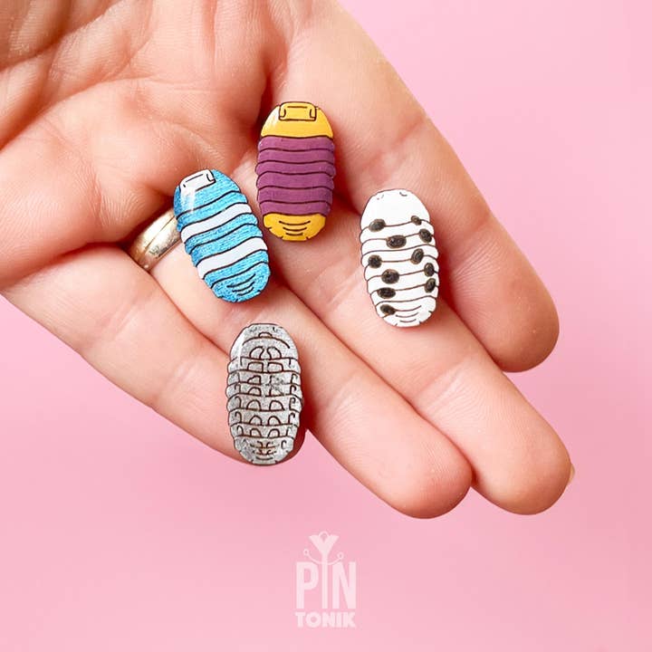 Épingle Isopode - Cloporte - Accessoire de Costume d'Halloween pour la vente par PinTonik