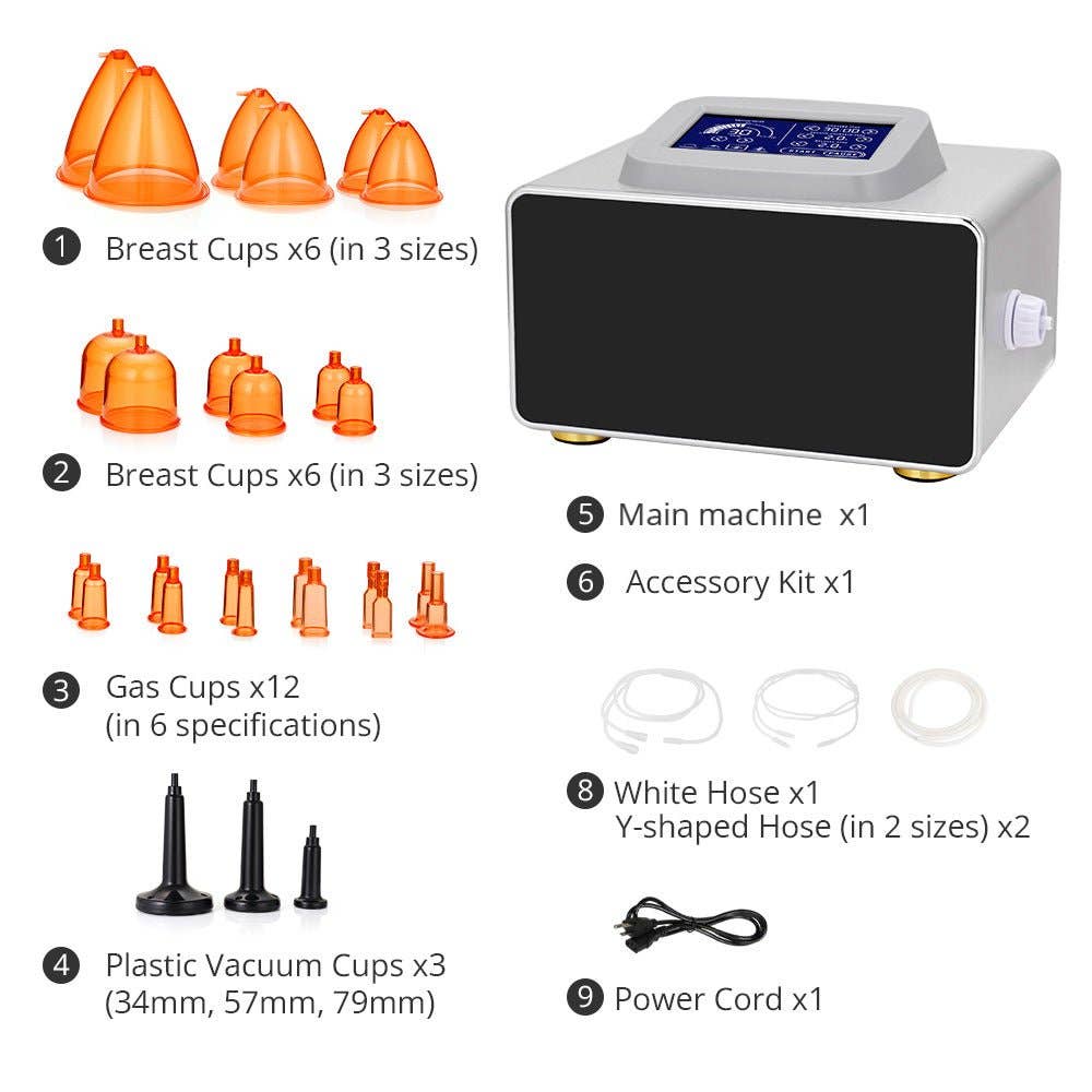 Cavitation Machines - Wholesale Body Cupping Set - Shape Tactics Lympathic Drainage Massage System12