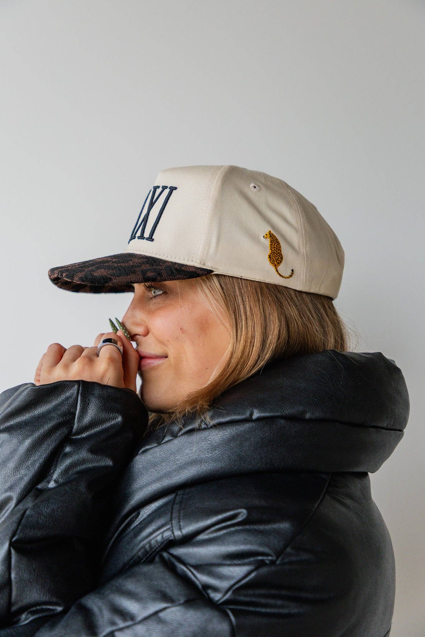 KAXI - Wholesale Trucker Hat - Women's - CHEETAH KAXI TRUCKER HAT3