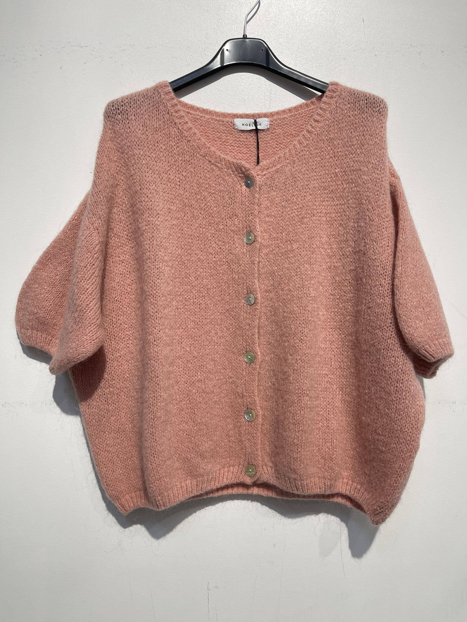 NOELINE - Wholesale Cardigan - Women's - Kid mohair and wool vest 75292