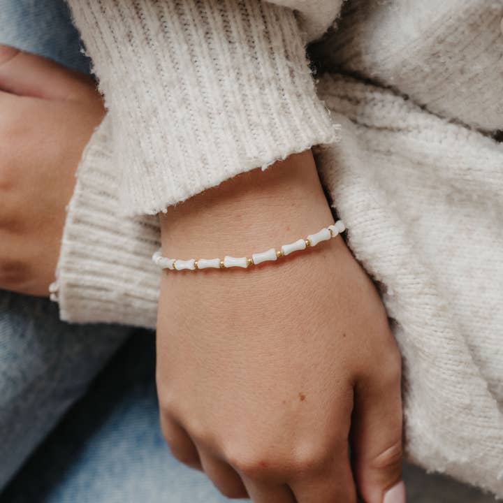 Rohrperlenarmband | Edelstahl für den Großhandel von Pineapple Island