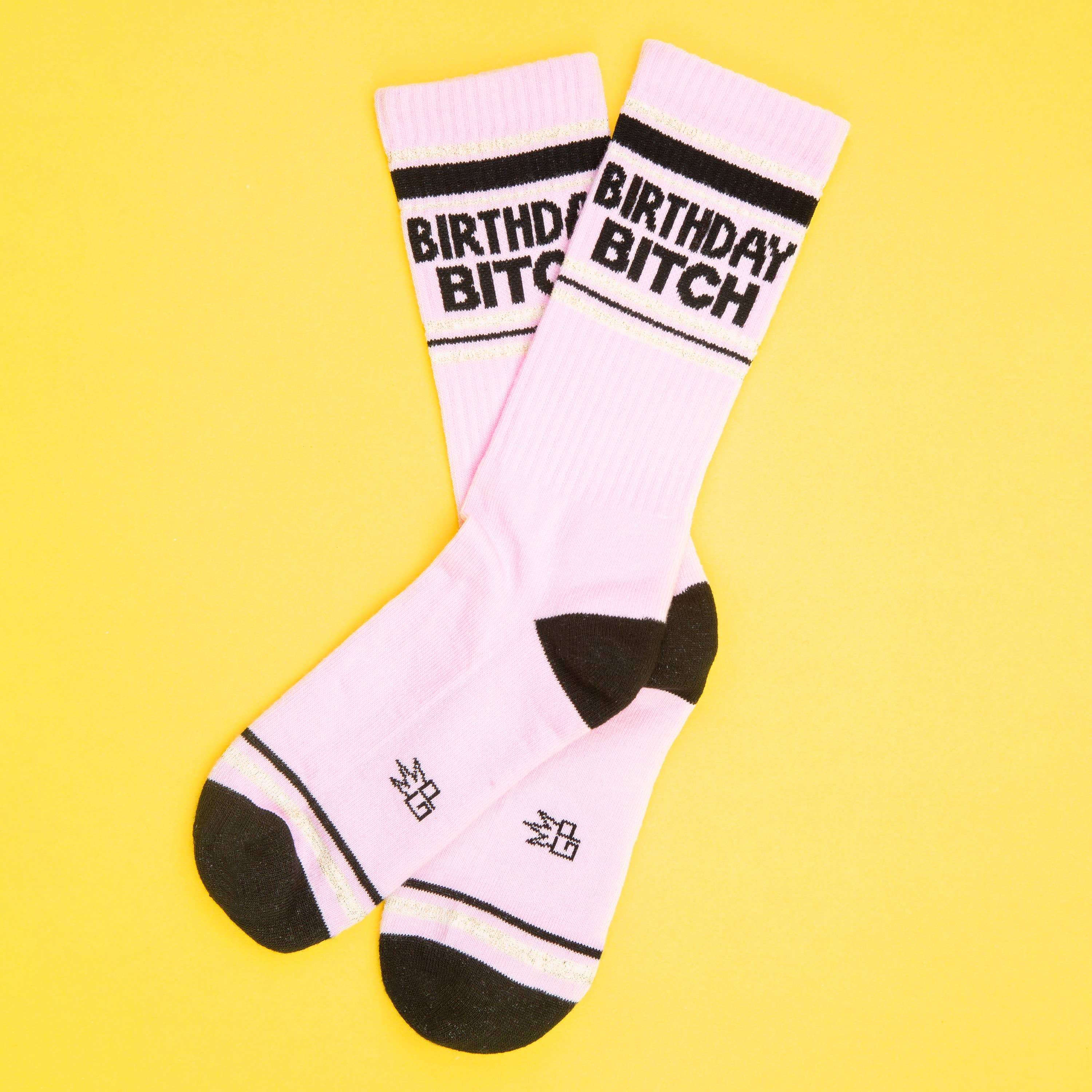 Gumball Poodle - Wholesale Socks - Unisex - Birthday Bitch Gym Crew Socks1