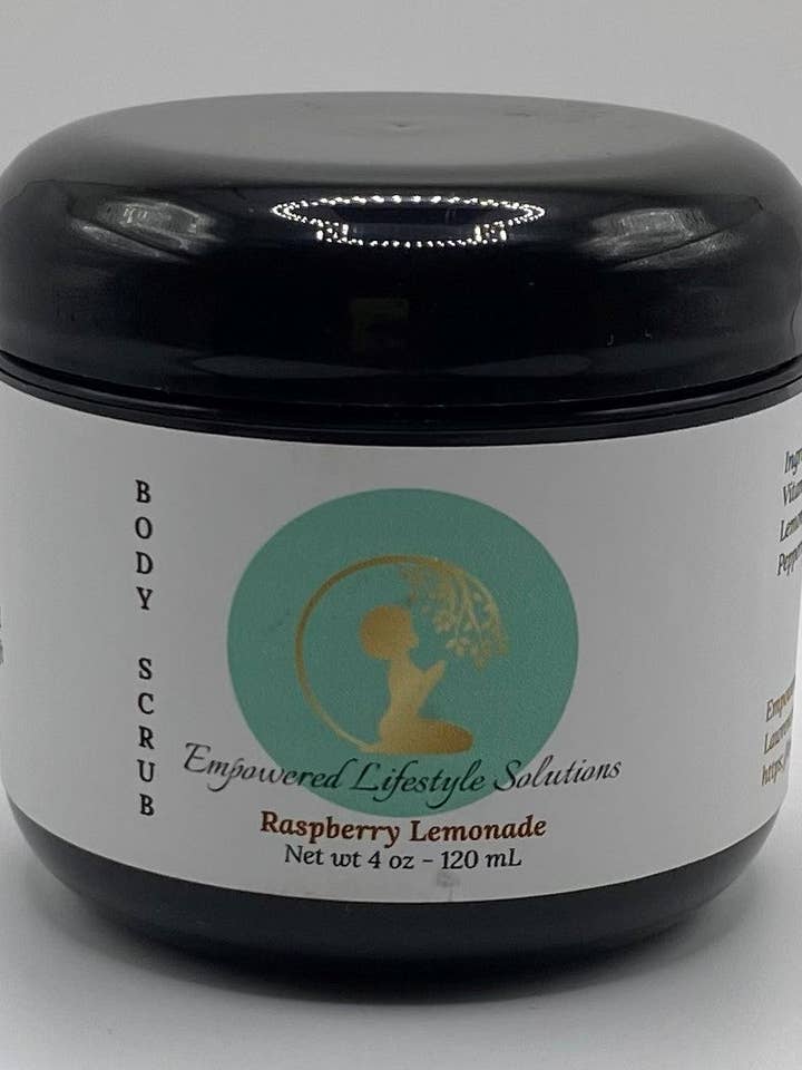 Hallon Lemonad Brun Sugar Scrub för wholesale av Empowered Lifestyle Solutions