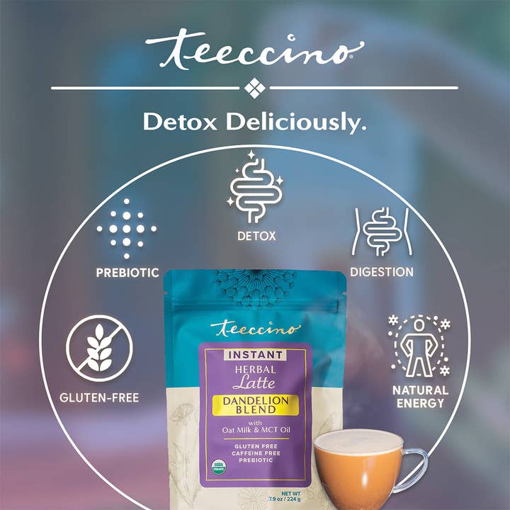 Teeccino – wholesale Instant coffee/espresso – Instant Dandelion Herbal Latte1