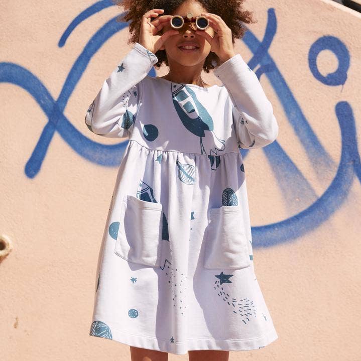 GIRL REBEL SPACE DRESS for wholesale by Pourquoi Princesse