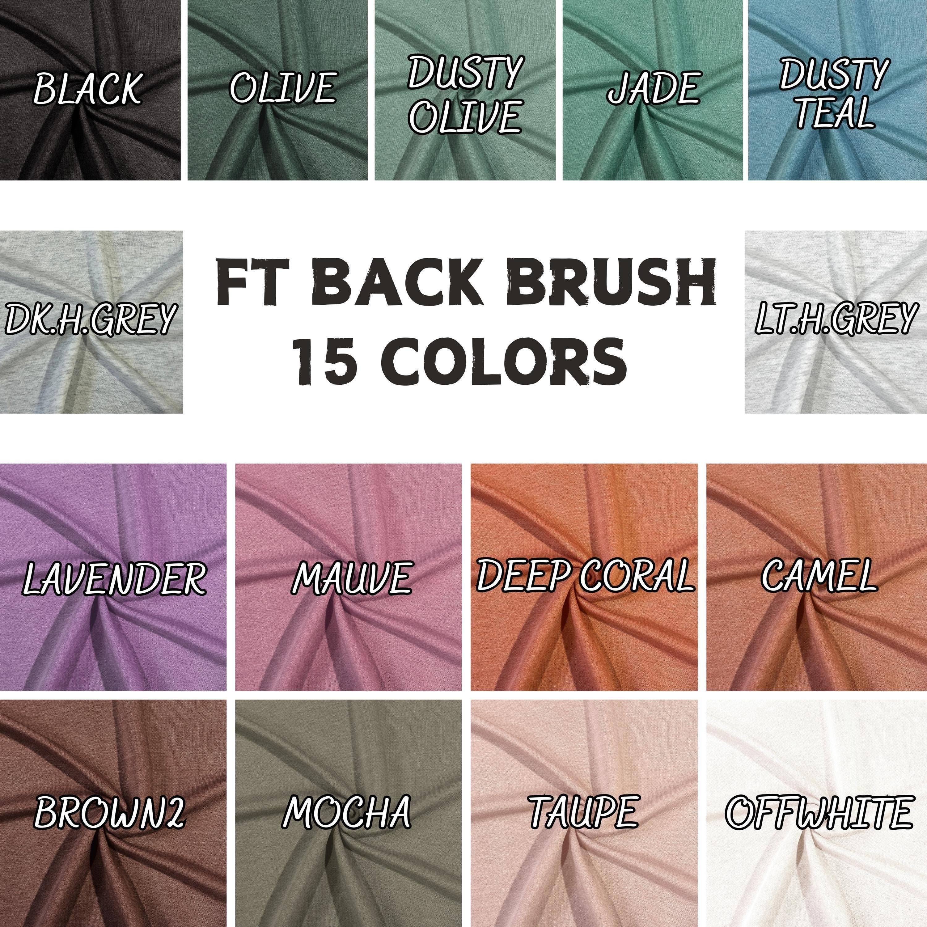 JNSfabric - Wholesale Fabric - French terry FT Back Brush fabric. terry fabric. sweatshirts, pajama fabric , children's baby wear. fleece fabric3