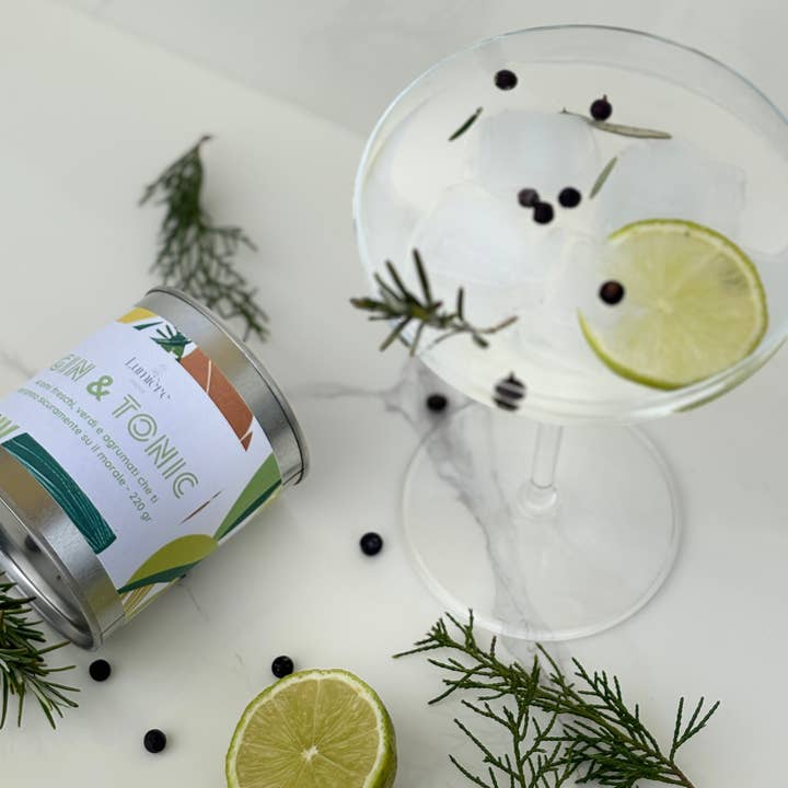 Kit Little Garden - Wholesale Jar/Filled Candle - Natural Candle – Gin & Tonic | Lumière Essence3
