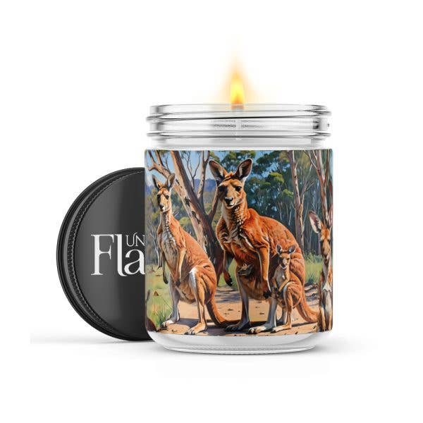 Uncommon Flame - Wholesale Jar/Filled Candle - Kangaroos