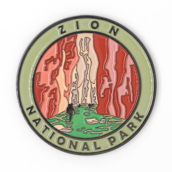 Zion National Park Collectible Magnet 2.05 inches for wholesale by Cre8Travel