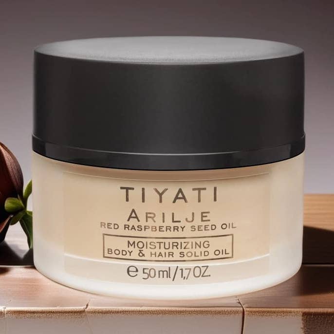 Natural Arilje Moisturizing Hair & Body Solid Oil 50ml for wholesale by TIYATI