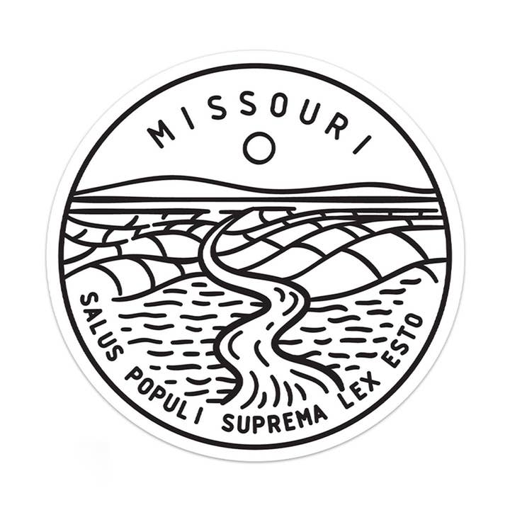 Missouri Sticker for wholesale by Albion Mercantile Co.