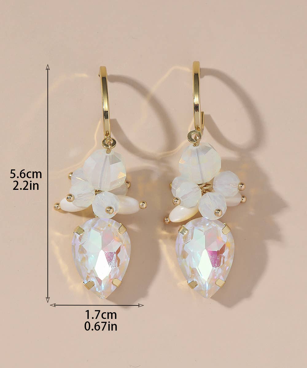 Blossom bijoux - Vendita all'ingrosso Orecchini pendenti - Orecchini a perno fantasia in metallo dorato 25PEBOL0101