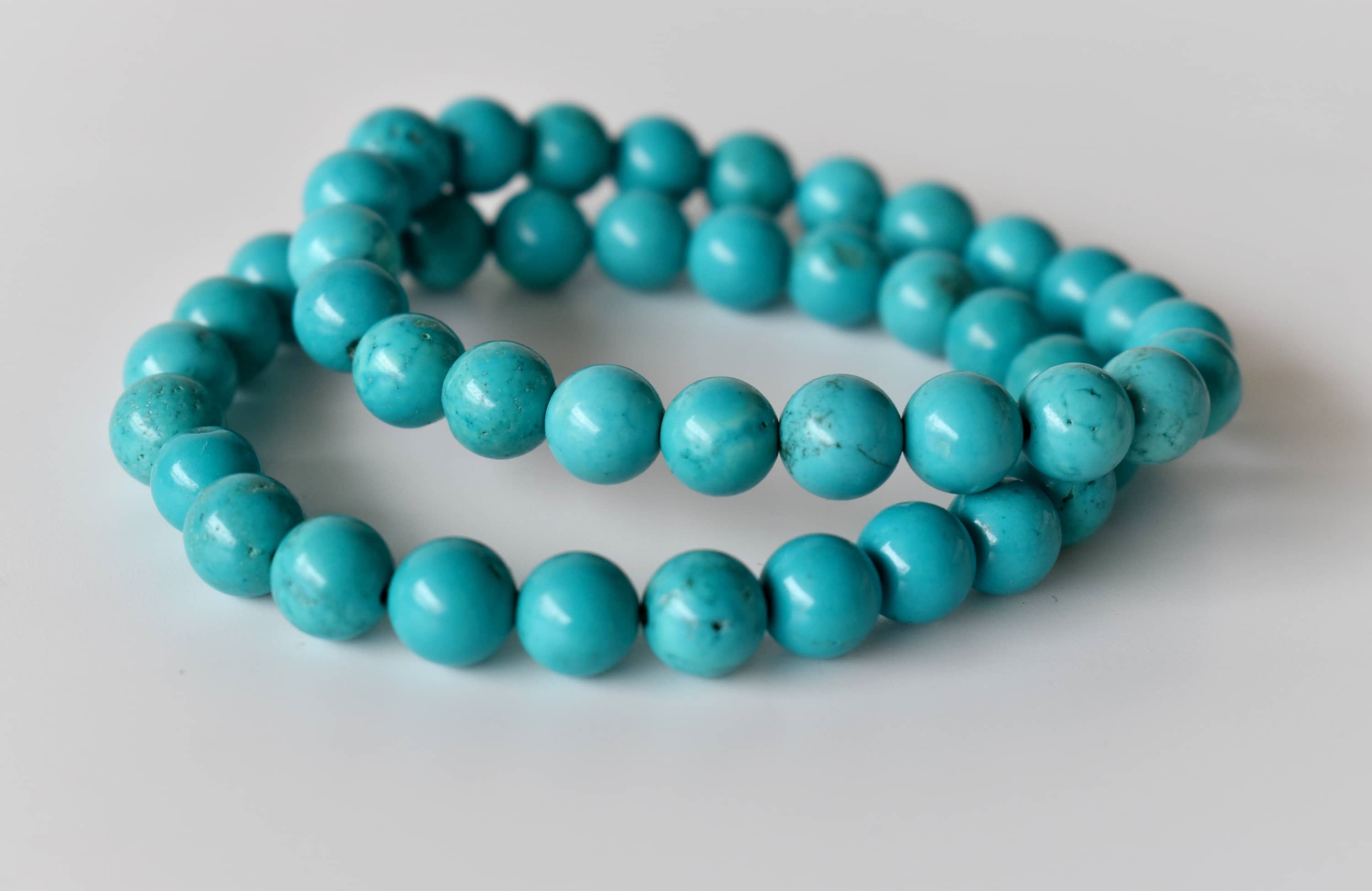 Soothing Crystals - Wholesale Beaded Bracelet - Healing Bracelet | Turquoise Howlite | Gemstone Bracelet10