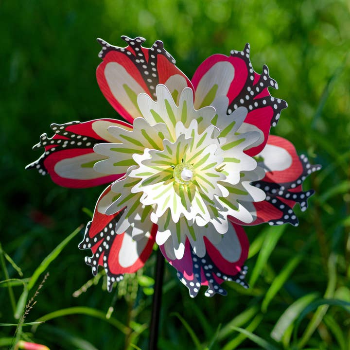 Paper Arboretum - Vendita all'ingrosso Girandola - Mulino a vento Posy Fun Wind Spinner a due girandole