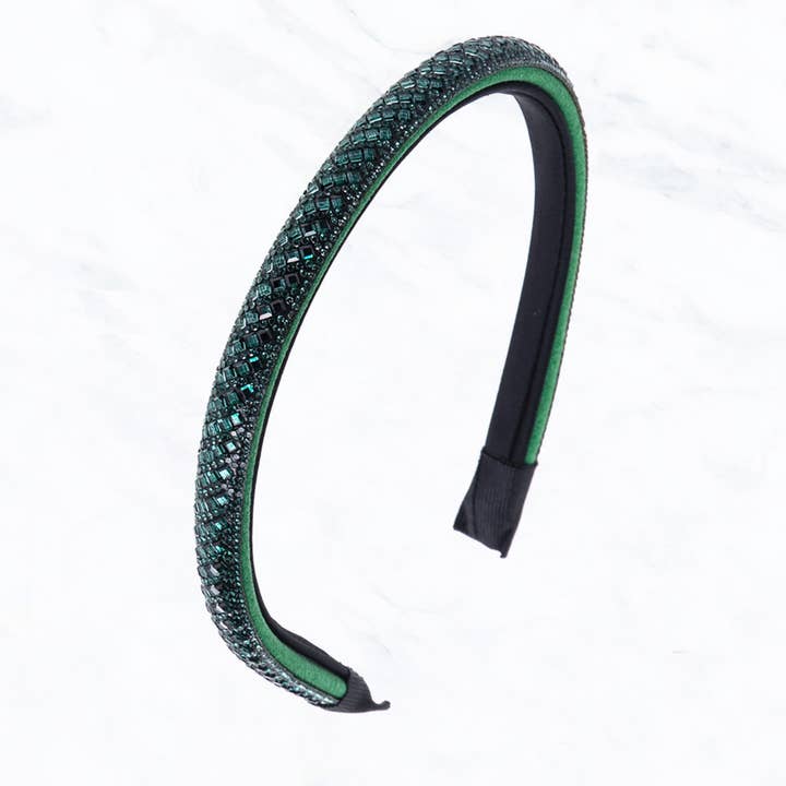 Suzie Q USA - Venta al por mayor Cinta para el pelo - Mujer - Cinta para el pelo de piedra fina con forma de diamante