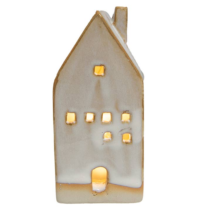Dekoration Haus 12 cm Beige Porzellan für den Großhandel von Clayre & Eef
