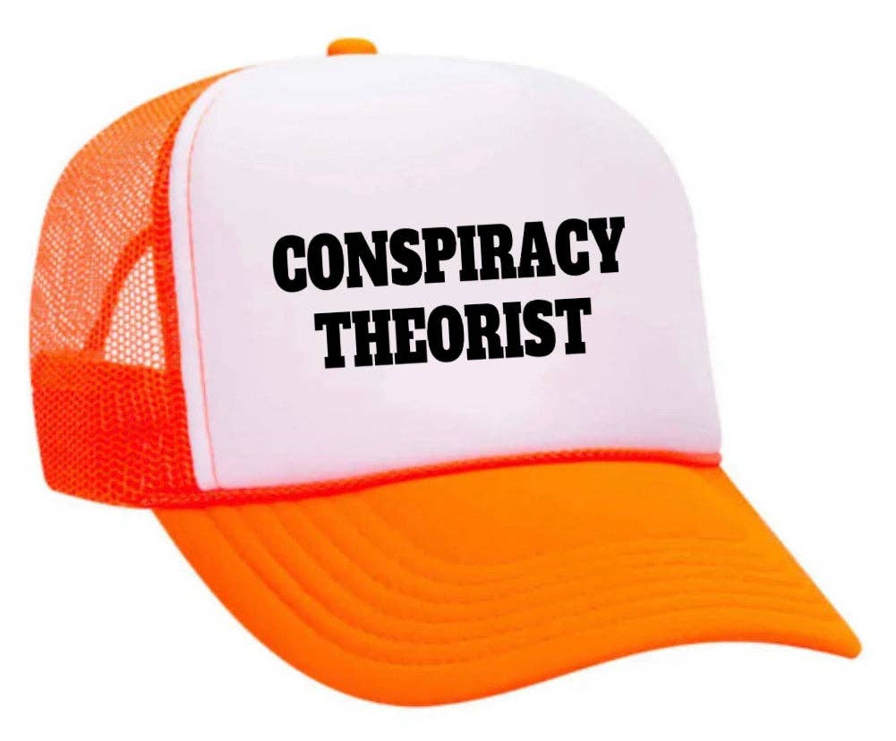 Inappropriate Trucker Hats - Wholesale Trucker Hat - Women's - Conspiracy Theorist Trucker Hat28