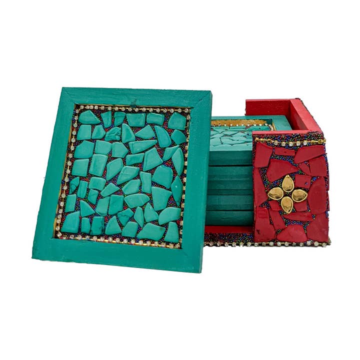 Handcrafted Wooden Antique Tea & Coffee Home Decores for wholesale by Keeraft