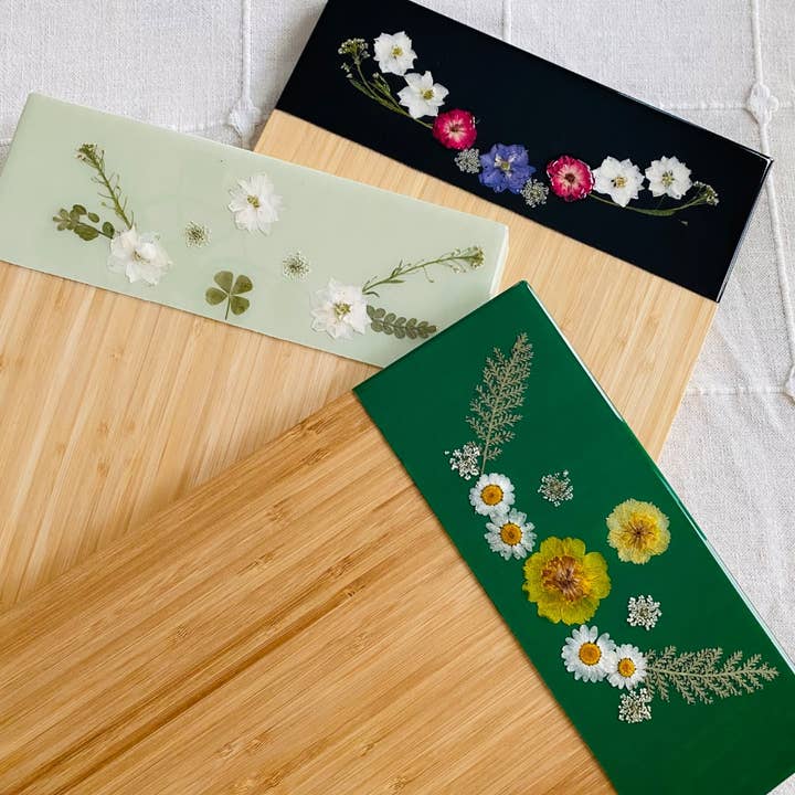 Flower Cutting/Charcuterie Board, Bamboo, Cottage Decor for wholesale by Awkwood Things