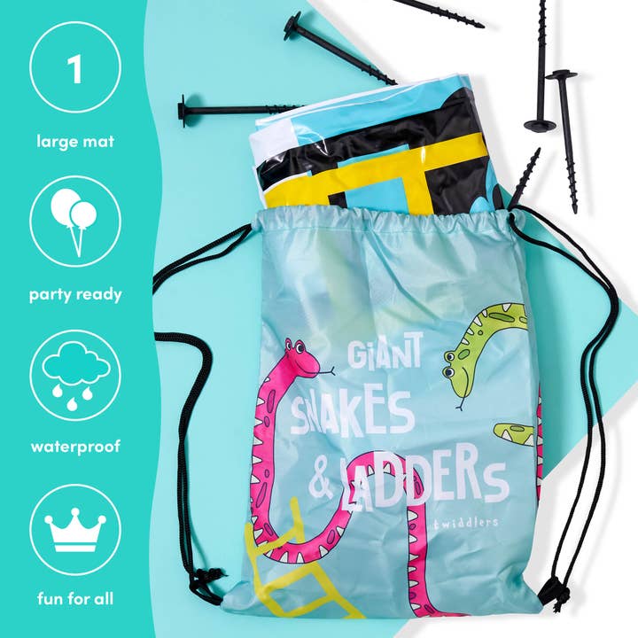 The Twiddlers - Wholesale Board Game - Giant Snakes and Ladders Game3