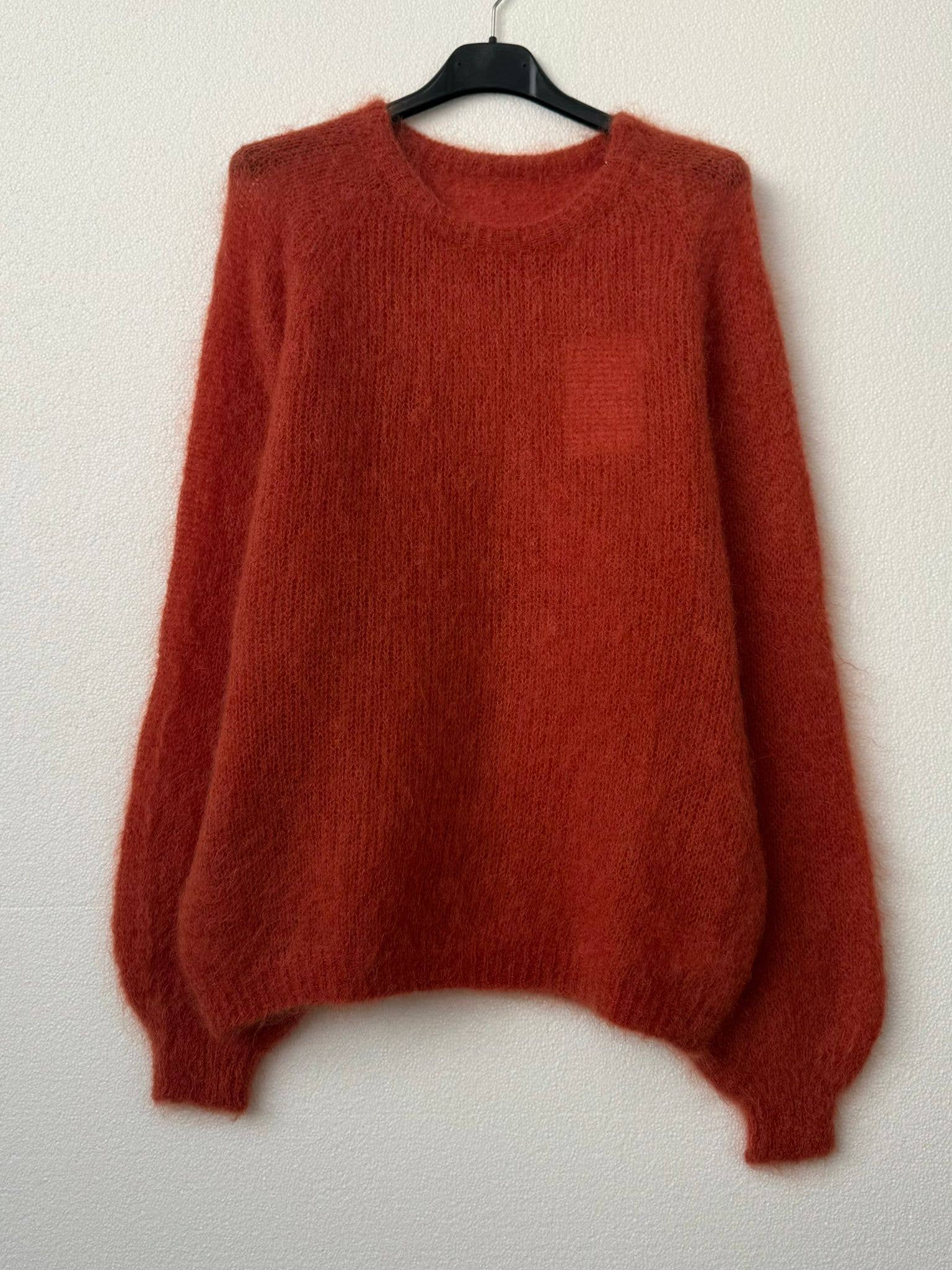 NOELINE – wholesale Knitted jumper – Women′s – 80% kid mohair sweater 30129