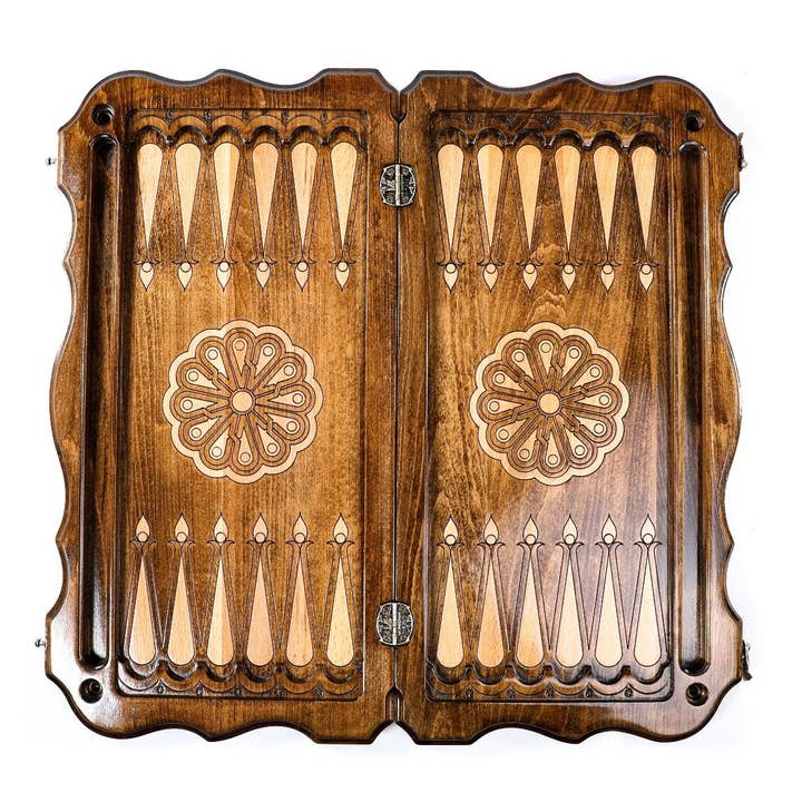 Ararat Backgammon with copyrighted contour outline 24" x 24" x 2" for wholesale by Hrachya Ohanyan