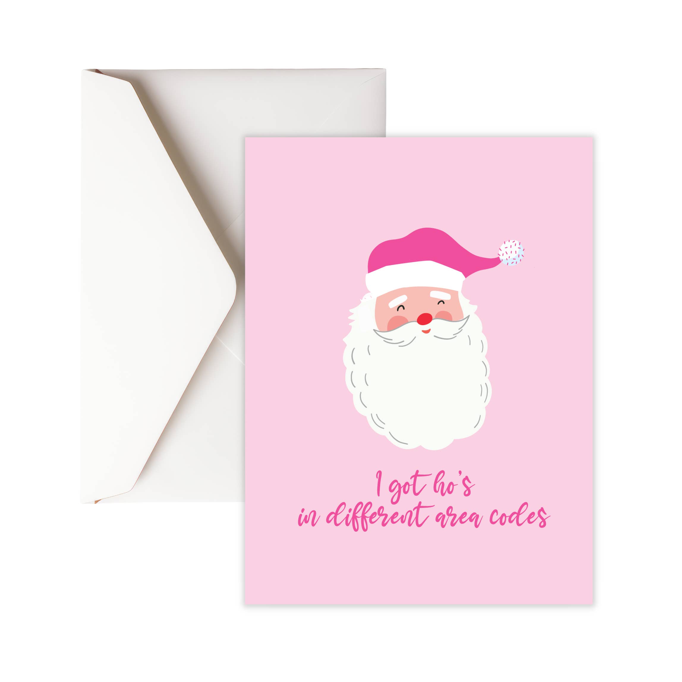Opal Rose Creative Studio - Wholesale Christmas Card - Ho's in different area codes