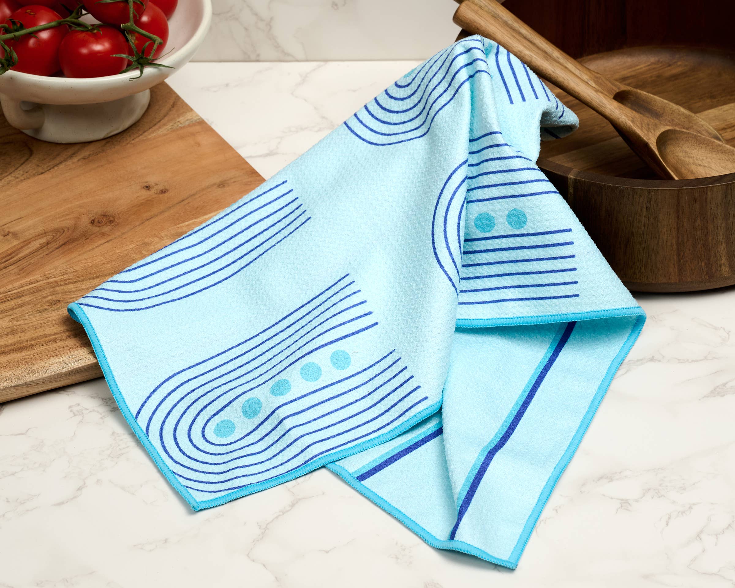 Harmony Haven Tea Towels - Vendita all'ingrosso Strofinacci - Arc Line | Asciugamano da cucina reversibile Soft Touch – Mode2