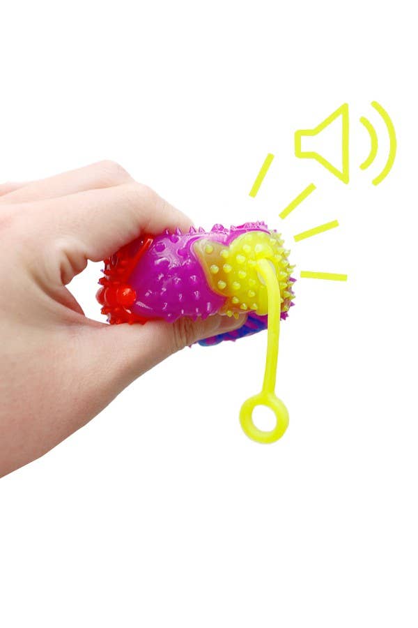 AS SHOWN Spiky Translucent Led Lit-up Ball for wholesale on Faire1