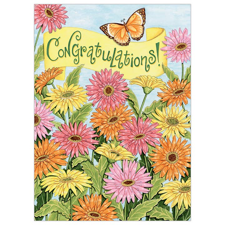 Gerbers - Faith Congratulations Card for wholesale by Legacy