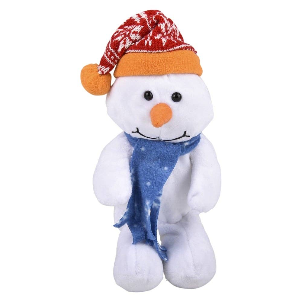 La Luna Bella - Toys - Wholesale Stuffed/Plush Toy - Kids & Baby - 10" plush SNOWMAN LLB Plush Toys Christmas2